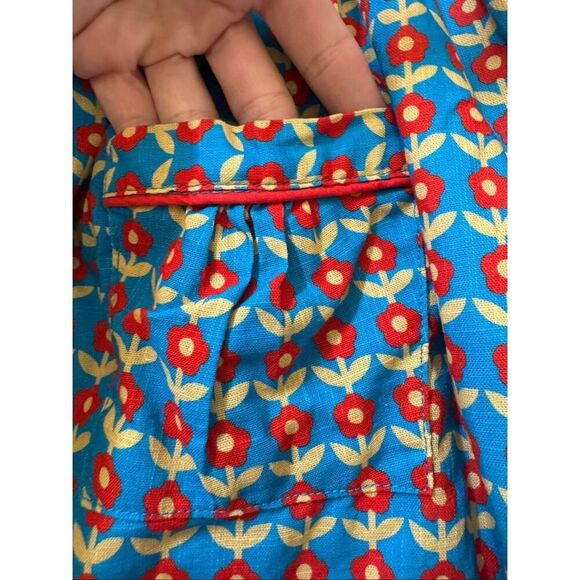 Lacey lane 7 girls Peggy Sue Dutch Tulip 100% cotton apron vintage 70s style flo - Picture 4 of 8